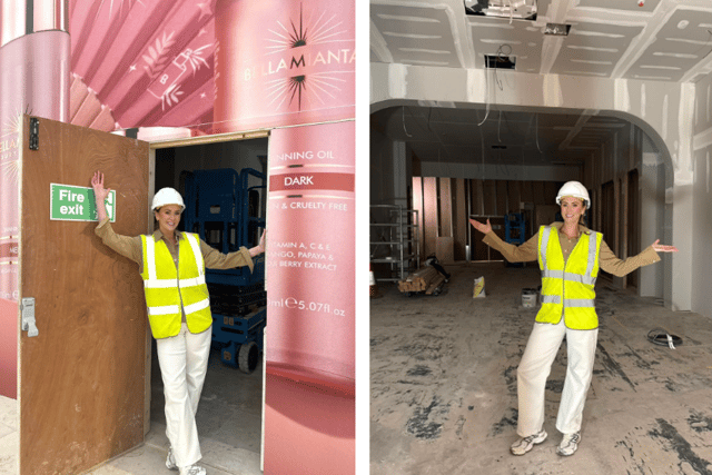 Northern Ireland beauty brand Bellamianta is set to open the doors to its very first standalone store at Rushmere Shopping Centre on March 7 at 10am - marking a major milestone for the fast-growing brand. Pictured at the shop is founder Dungannon entrepreneur Linda Stinson