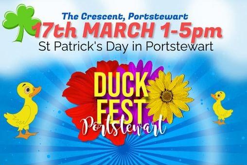 There is no Duck Dive this year but Duck Fest is still happening so come along to Portstewart and enjoy the family fun