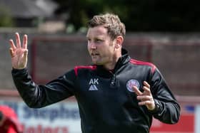 Andy Kirk has been confirmed as Craig Levein's assistant manager at top flight St Johnstone