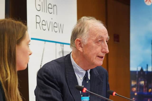Sir John Gillen, who previously conducted a review into the law and procedures around serious sex offences in Northern Ireland, has been appointed to review the 'trial of the facts' mechanism. Photo: Aaron McCracken Photography