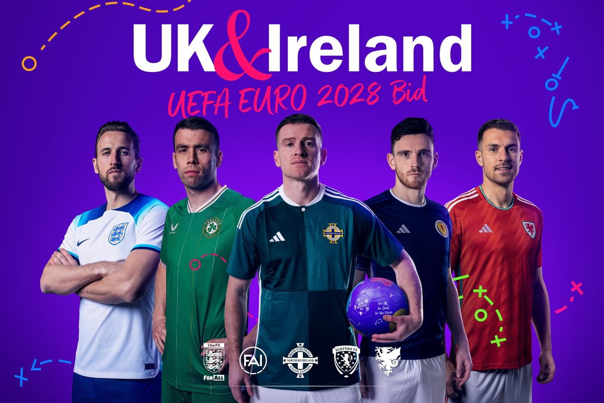 Five nations including Northern Ireland put in joint bid for Euro 2028