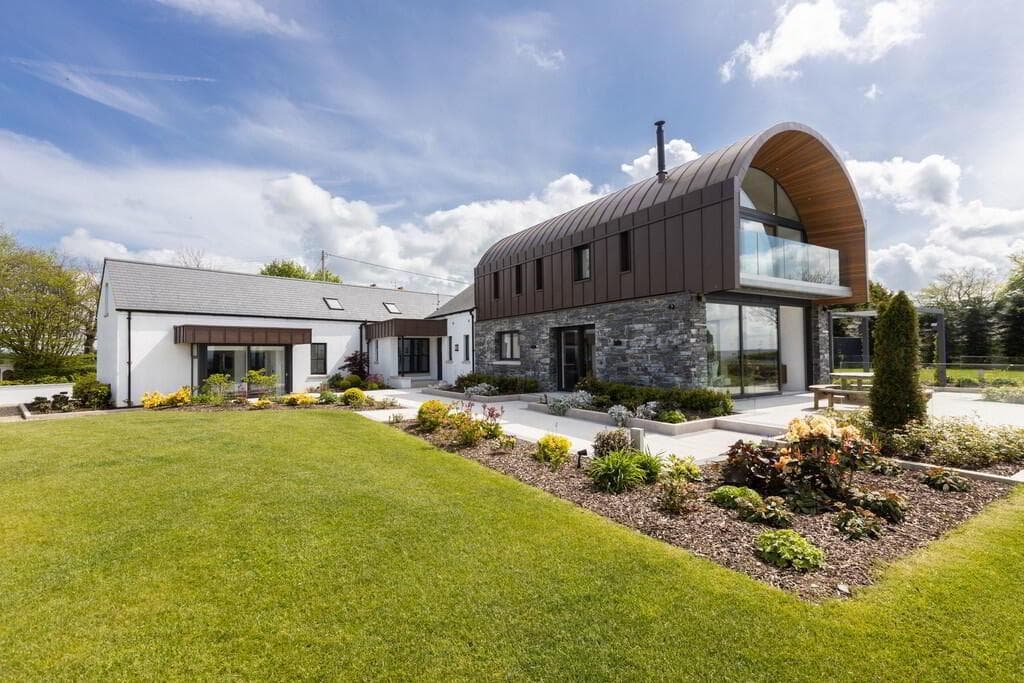 This luxurious home has incredible views of both Belfast and the Lisburn area