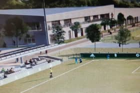 Proposed new National Football Centre. Image supplied  by Ove Arup and Partners Limited