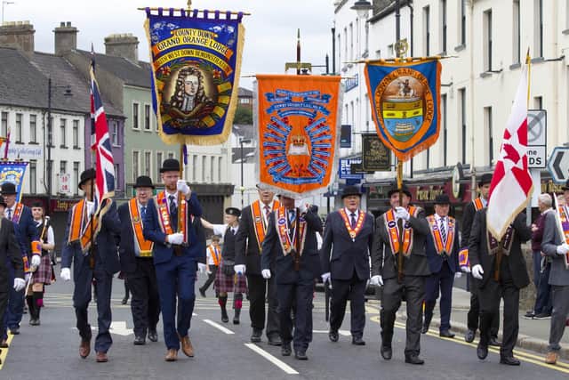 Last year's Twelfth in Newry. Photo by Noel Moan / Pacemaker
