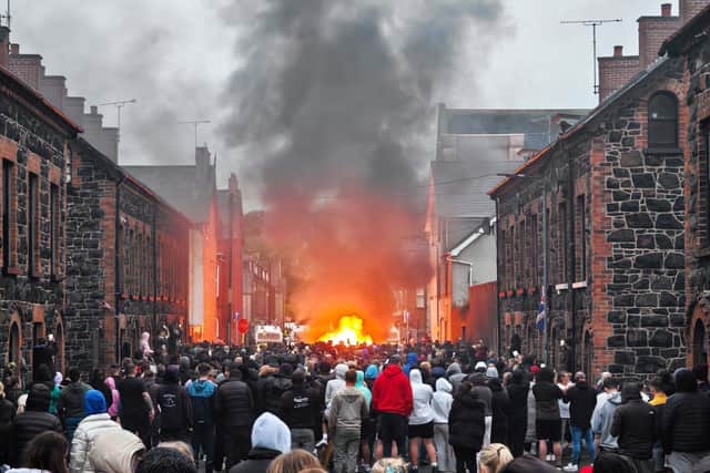 Teen accused of attacking houses during Ballymena riots is barred from ...