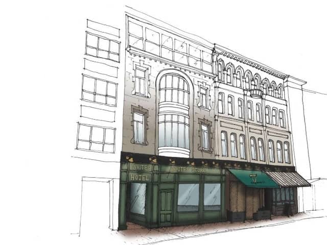Northern Ireland hospitality firm The Clover Group has announced that it has submitted a planning application for an exciting new hotel development above its existing Whites Bar Complex in High Street, Belfast