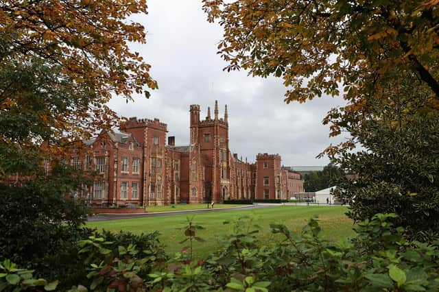 File photo dated 05/10/20 of Queen's University in Belfast, as a cap on university places available in Northern Ireland is acting like a "handbrake" on the region’'s economy, MPs have warned. Issue date: Tuesday November 8, 2022.