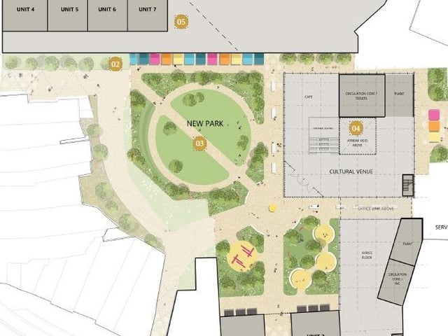 If approved, the site vacant since the Flagship shopping centre closed in February 2019, would be reborn featuring a compelling mix of office, retail and leisure space as well as accessible gardens