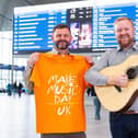 L-R Stevie Maginn, LQ BID, Oisín McCann, Belfast TradFest
