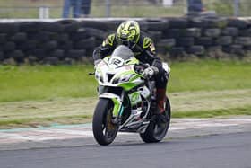 Carl Phillips won the Ulster Superbike Championship in 2025 on the SBT Racing Kawasaki. (Photo by Rod Neill/Pacemaker Press)