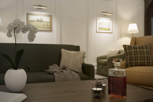 Northern Ireland’s newest five-star hospitality venue, Dunluce Lodge, has unveiled The Stookan, its private annex. Pictured is CGI imagery offering a sneak peak of what The Stookan will look like