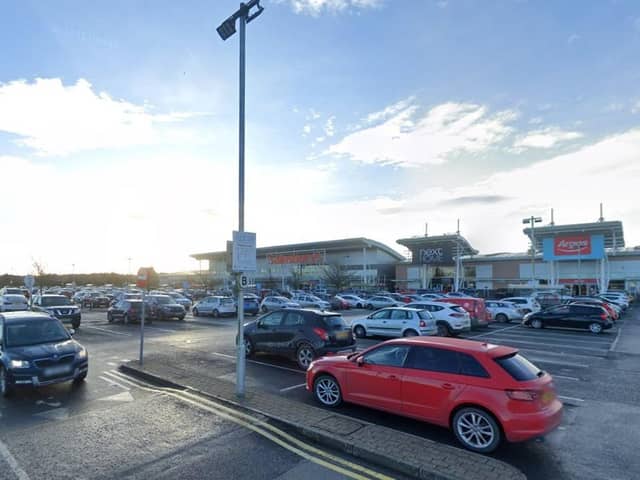 Permission is being sought to amalgamate two units at Sprucefield. Pic credit: Google