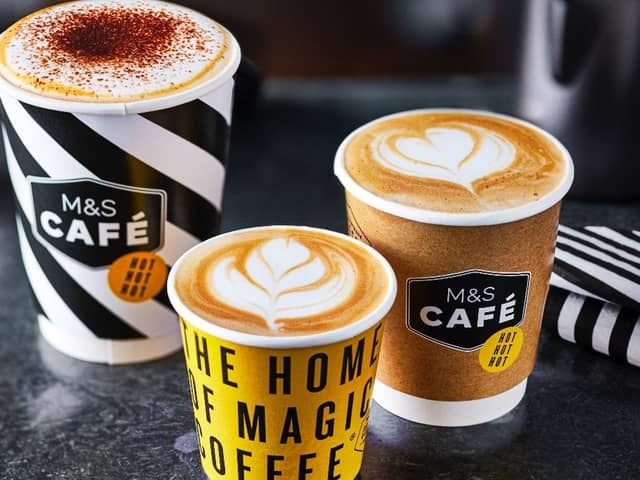 Marks & Spencer has announced that it will be rolling out its market leading, paper fibre takeaway coffee cup to all M&S cafes from next month