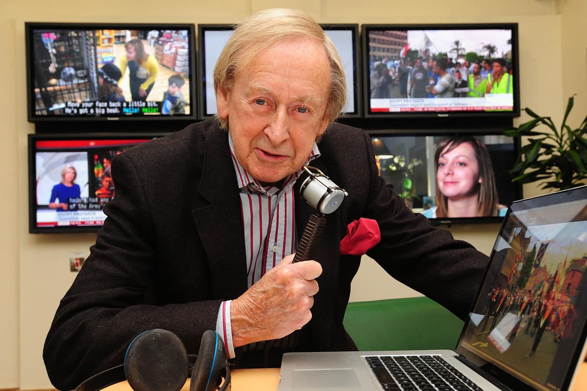 A service of thanksgiving for BBC broadcaster Walter Love to take place in Belfast on Friday