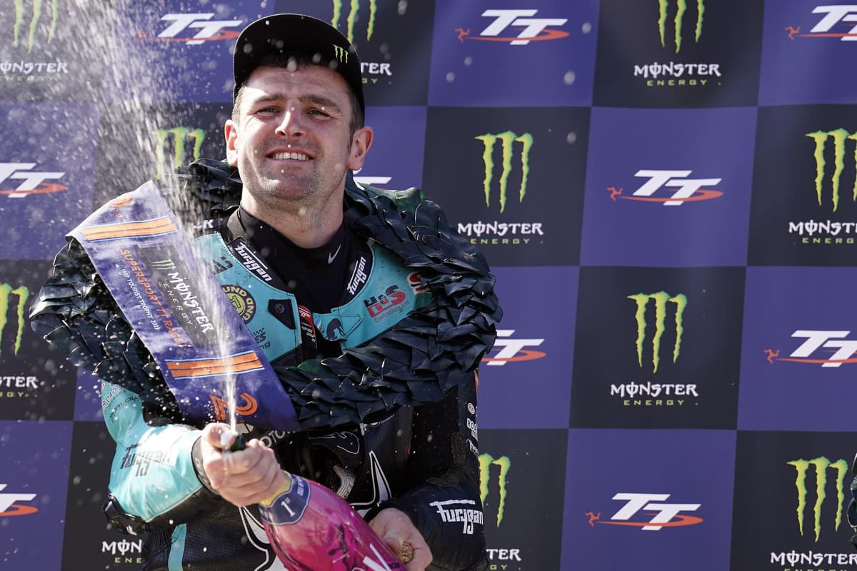 The Ballymoney man was a dominant winner of the opening Supersport race at the Isle of Man TT
