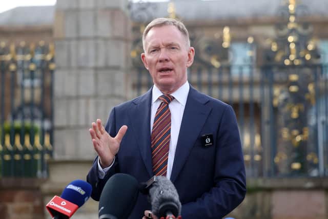 Secretary of state for Northern Ireland Sir Chris Bryant met with the parties at Stormont