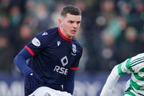 Former Irish League striker Ronan Hale on show for Ross County. (Photo by Jane Barlow/PA Wire)