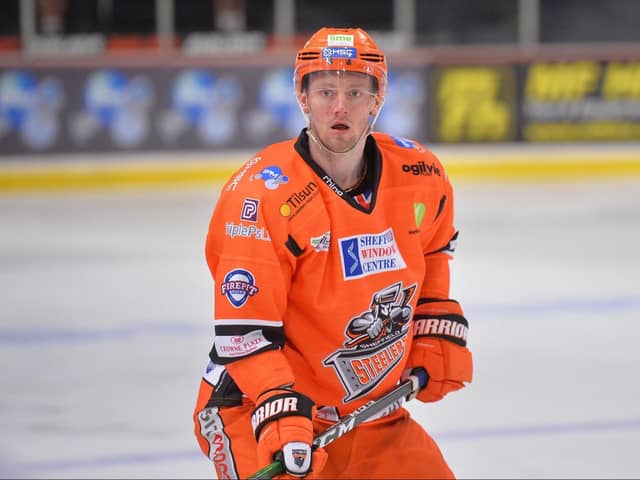 The Belfast Giants have confirmed signing of GB international Davey Phillips from the Sheffield Steelers. Picture: Belfast Giants/Sheffield Steelers