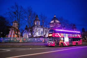 Translink said its late night buses and trains carried over 10,000 people during the festive period