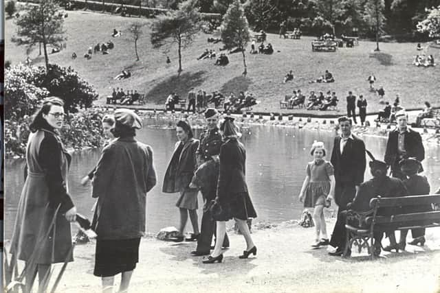 The lake at Belfast Zoo in the 1930's as the Cavehill site is set to celebrate its 90th birthday