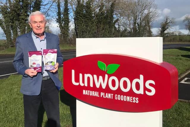 John Woods founded Linwoods, now an international leader in healthy seeds
