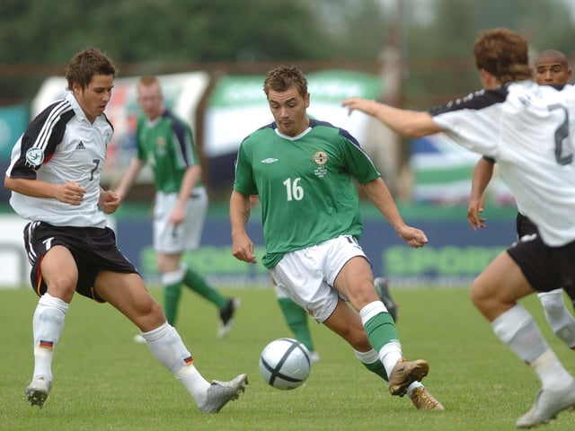 Northern Ireland hosted the U19 Euros in 2005 and were pitted in a group alongside Germany. Here's the full starting side from that July afternoon...