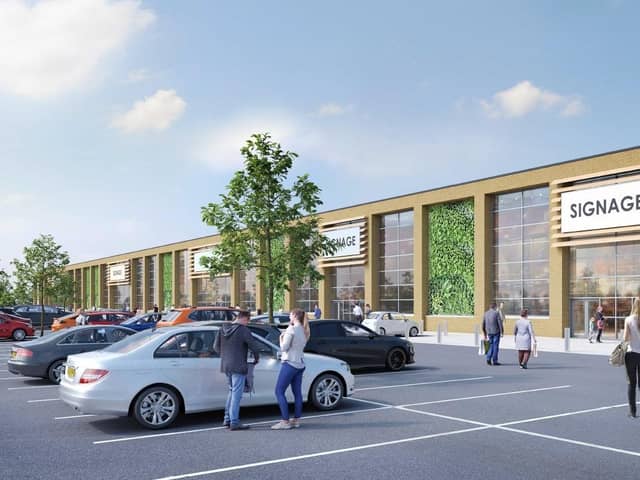 A planning application has been lodged for a multi million pound development at Sprucefield. Pic credit: MCE