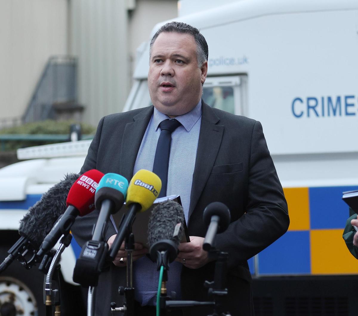 Man is arrested over New IRA claim in relation to the attempted murder of Detective Chief Inspector John Caldwell