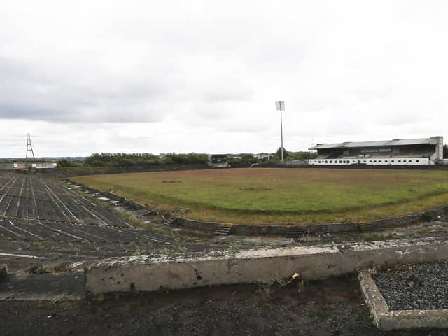The Casement Park site has not been in use since 2013