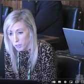 DUP MP Carla Lockhart at NI Affairs Committee: Commons TV