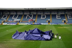 The cinch Premiership match between Dundee and Rangers at Tannadice Park was postponed for a second time on Wednesday