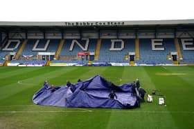 The cinch Premiership match between Dundee and Rangers at Tannadice Park was postponed for a second time on Wednesday