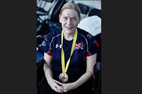 Sue Warner won a bronze medal at the Invictus Games in 2016