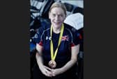 Sue Warner won a bronze medal at the Invictus Games in 2016