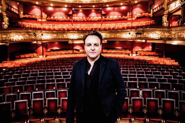 Artistic director Cameron Menzies at the Grand Opera House