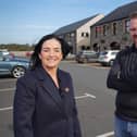 Patrick Hughes, owner of Clonoe Village Business Park, pictured with Mary O'Neill, business development manager at Ulster Bank