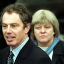 Then Prime Minister Tony Blair with his Northern Ireland Secretary Mo Mowlam at Stormont in 1998. Her failure to link prisoner releases to decommissioning and her publication of the controversial Patten report on policing without consulting the main parties hampered the formation of an Executive for nearly two years and cost the UUP significant public support. Picture Pacemaker