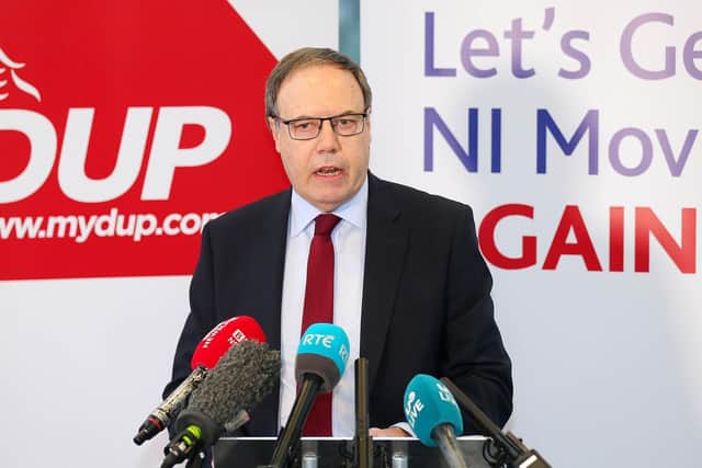 Lord Dodds of Duncairn is a former DUP MP and deputy leader.