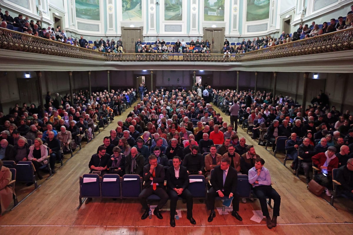 Ireland's Future event at Ulster Hall in Belfast -  21 images