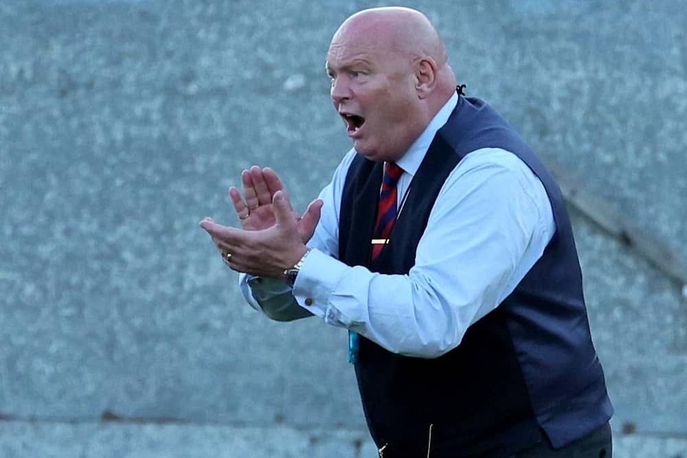 Portadown manager David Jeffrey. (Photo by David Maginnis/Pacemaker Press)
