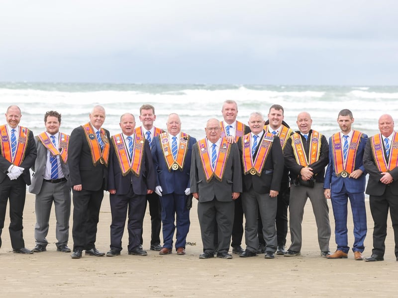 St. Pauls Church Defenders Belfast District pictured on the beach