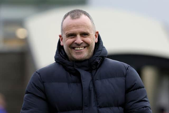 Dungannon Swifts manager Rodney McAree. PIC: David Maginnis/Pacemaker Press