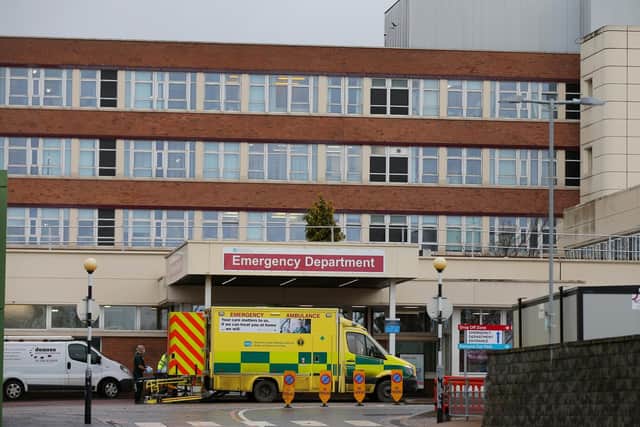 Craigavon Area Hospital was one of those hit by the IT outage