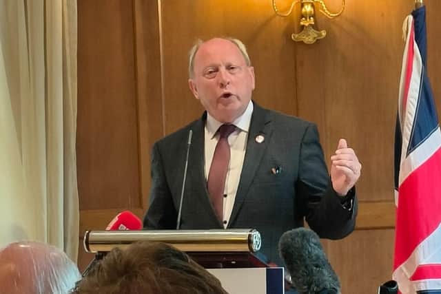 TUV leader Jim Allister. Photo: Pacemaker