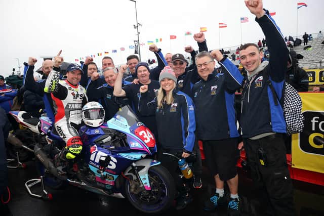 Alastair Seeley won three races at the North West 200 in 2022 to increase his haul of victories to 27