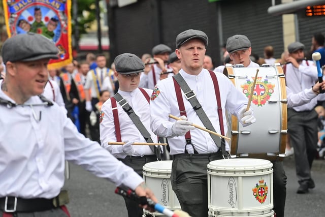 Pacemaker Press 16-06-2023: The Tour of the North takes to the streets of North Belfast on Friday night for the annual parade.