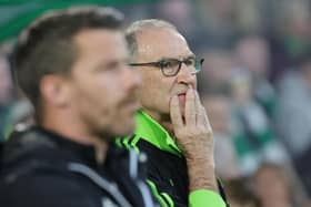 Celtic interim manager Martin O'Neill on the touchline during the William Hill Premiership match at Celtic Park, Glasgow. Picture date: Sunday November 9, 2025.