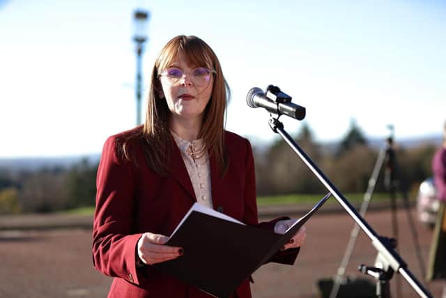 Economy Minister Dr Caoimhe Archibald. Pic: Liam McBurney/PA Wire
