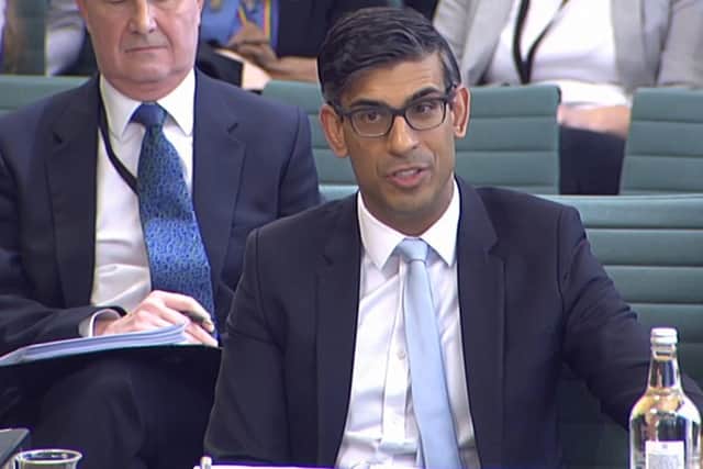 Prime Minister Rishi Sunak answering questions in front of the Liaison Select Committee at the House of Commons, London, on the subject of the work of the Prime Minister.