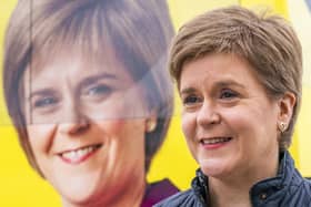 15/4/2022: First Minister Nicola Sturgeon in Dundee